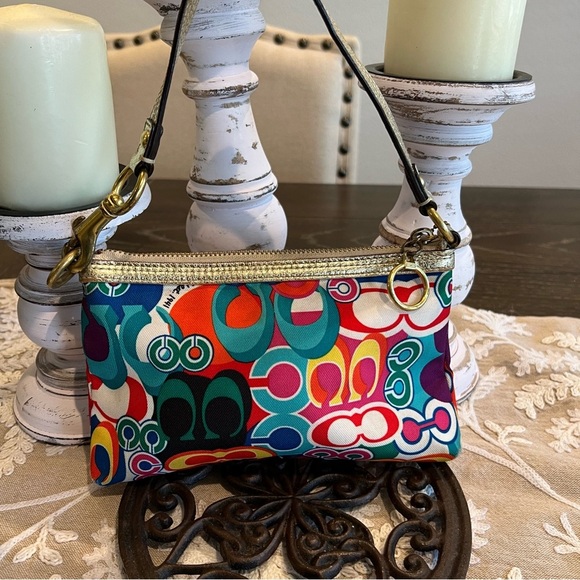 Coach Poppy Multicolor Bag - Picture 7 of 8